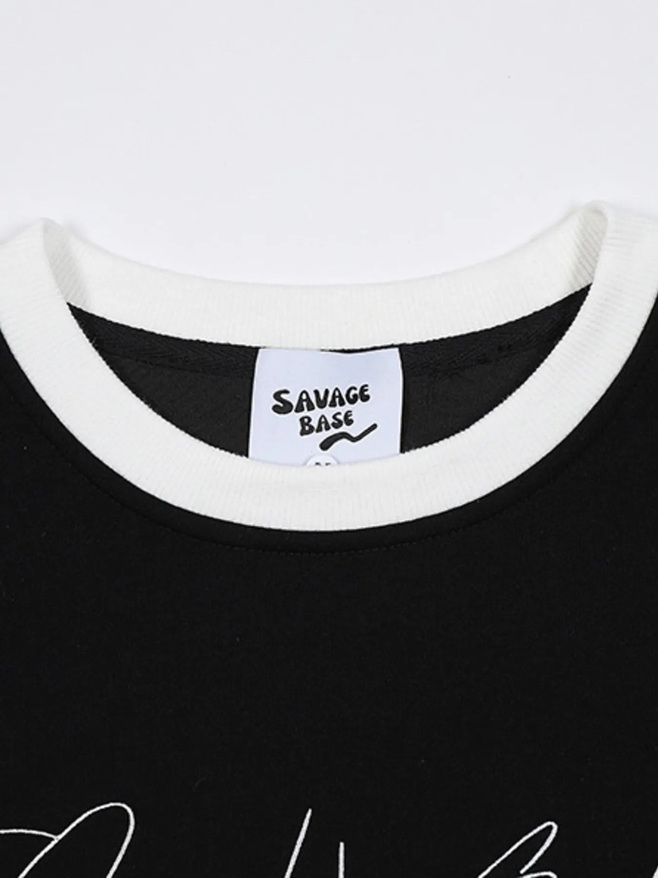 Image of Men's Color Block Crew Neck Sweatshirt | Queeble.shop