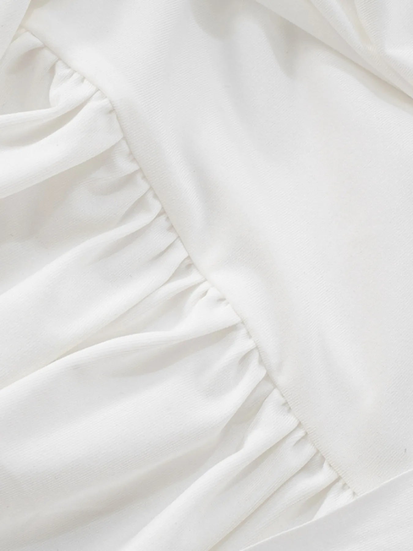 Image of Ruched One-Shoulder Mini Dress | Queeble.shop