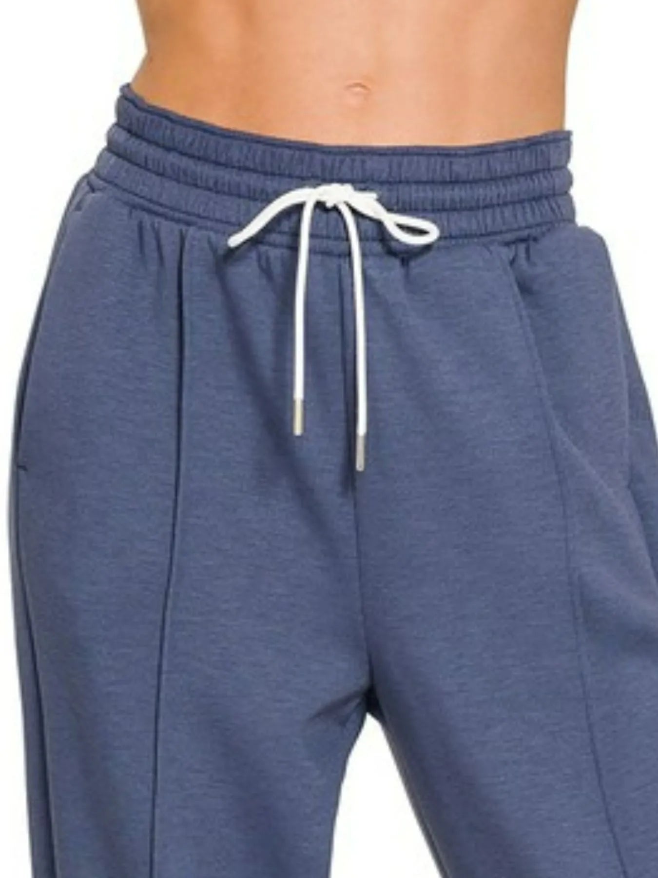 Image of Zenana Drawstring Scuba Sweatpants with Pockets | Queeble.shop