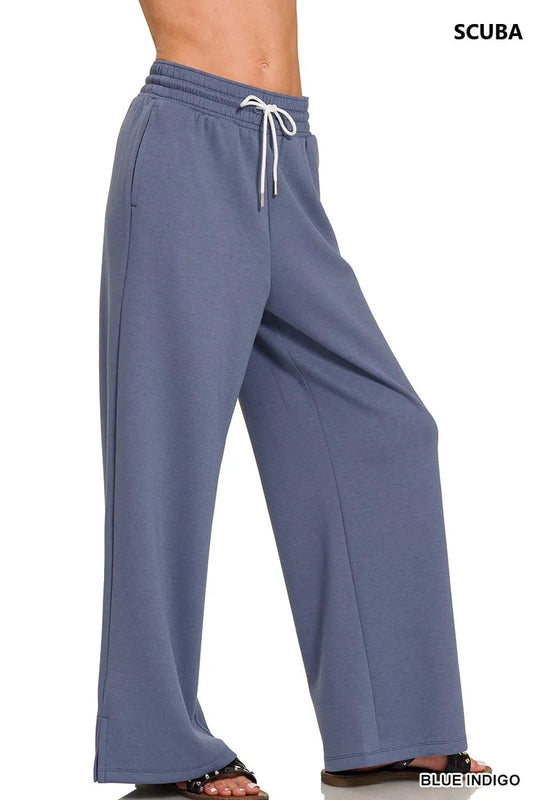 Image of Zenana Scuba Drawstring Pants | Queeble.shop