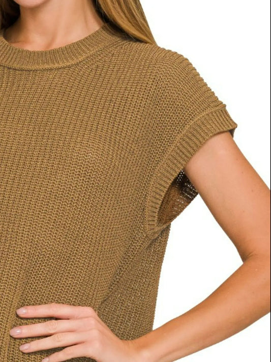 Image of Zenana Oversized Crew Neck Sweater | Queeble.shop