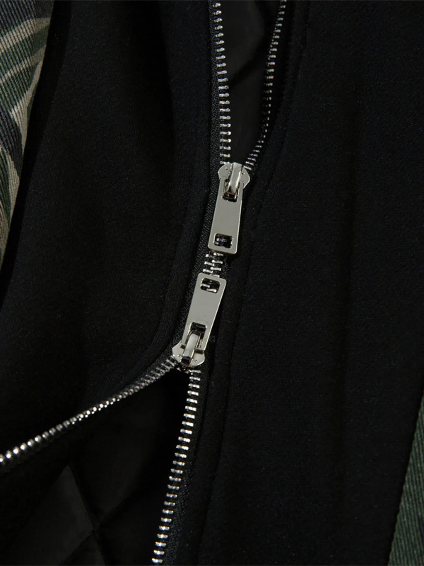 Image of Men's Printed Zip Up Long Sleeve Jacket | Queeble.shop