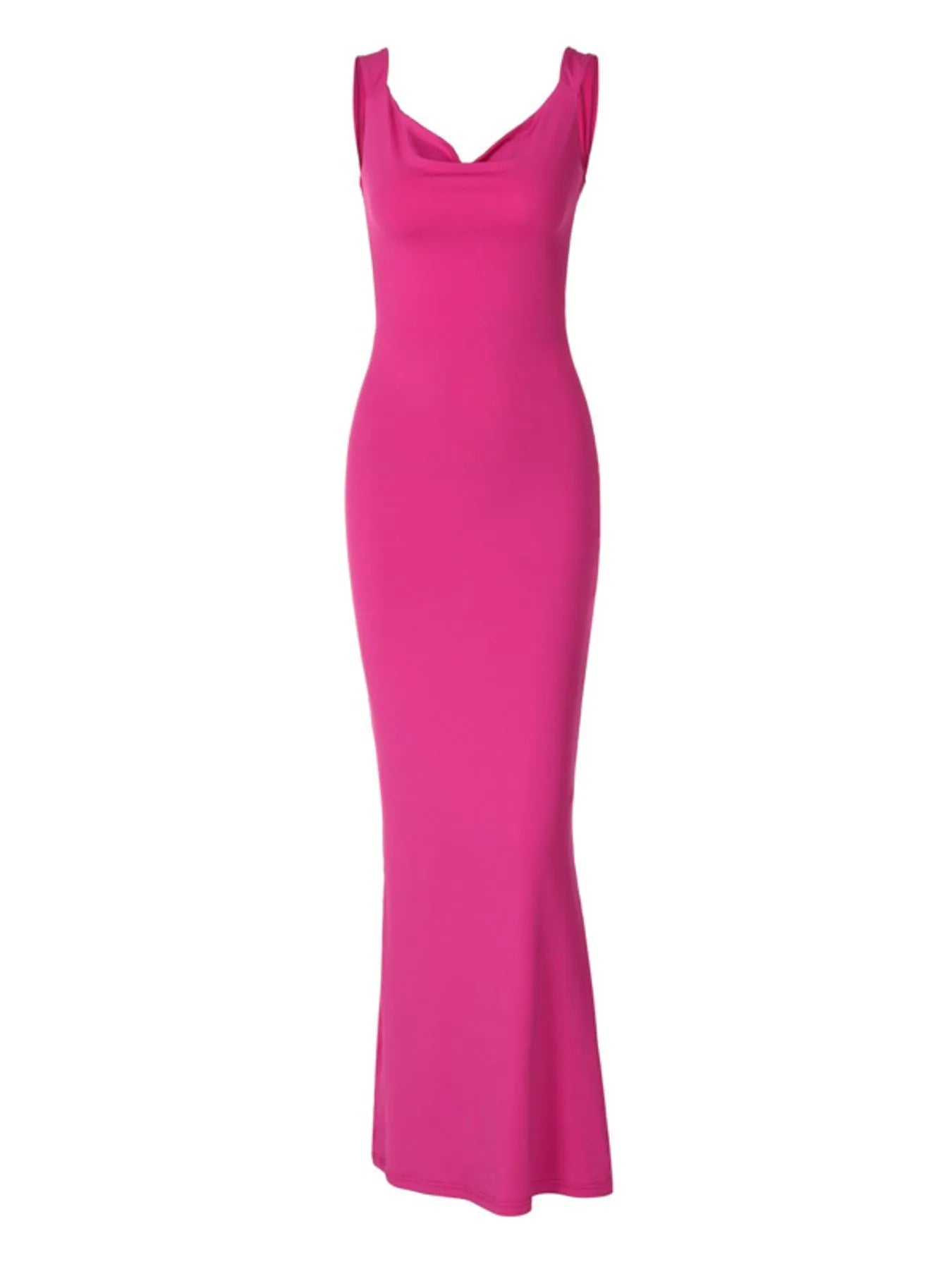 Image of Backless Bow-Tie Back Maxi Dress | Queeble.shop