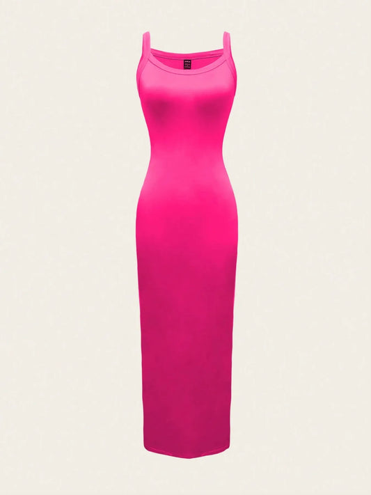 Image of Scoop Neck Maxi Cami Dress | Queeble.shop