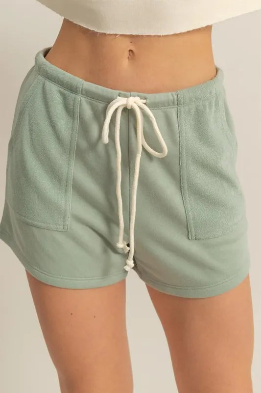 Image of HYFVE Drawstring Mid Waist Shorts | Queeble.shop