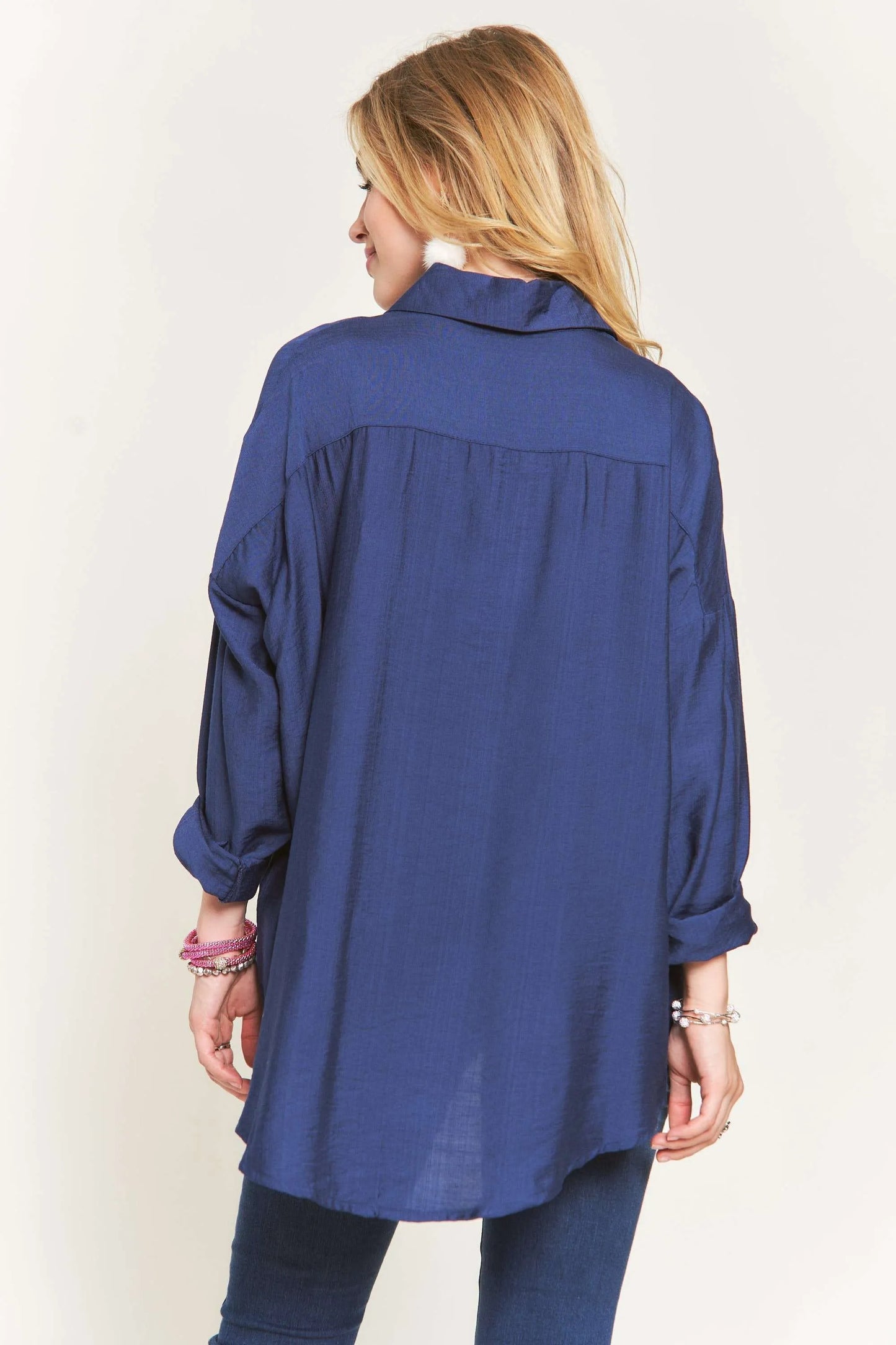Image of ADORA Button Down Linen Shirt | Queeble.shop