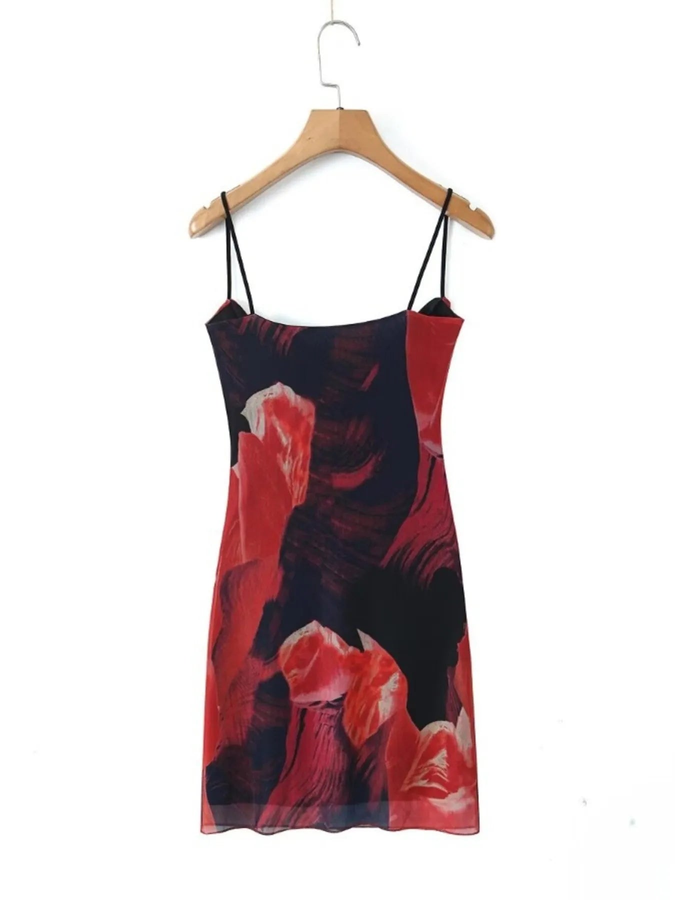 Image of Printed Bodycon Cami Dress | Queeble.shop