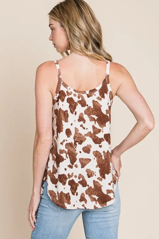 Image of BOMBOM Animal Print Cami | Queeble.shop