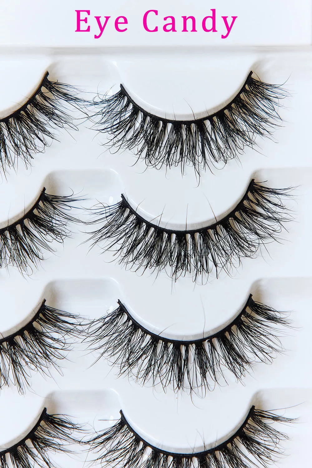 Image of SO PINK BEAUTY Mink Eyelashes 5 Pairs | Queeble.shop
