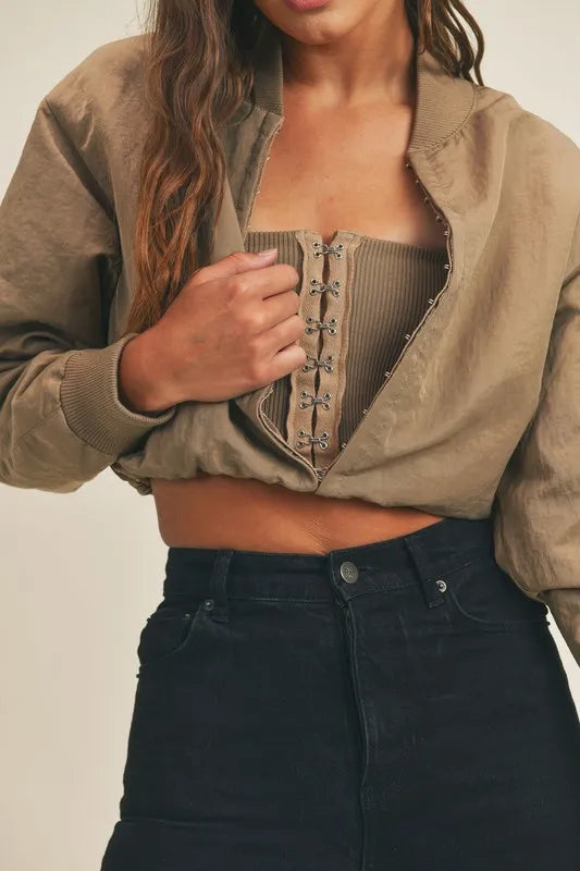 Image of MABLE Long Sleeve Two Way Jacket | Queeble.shop