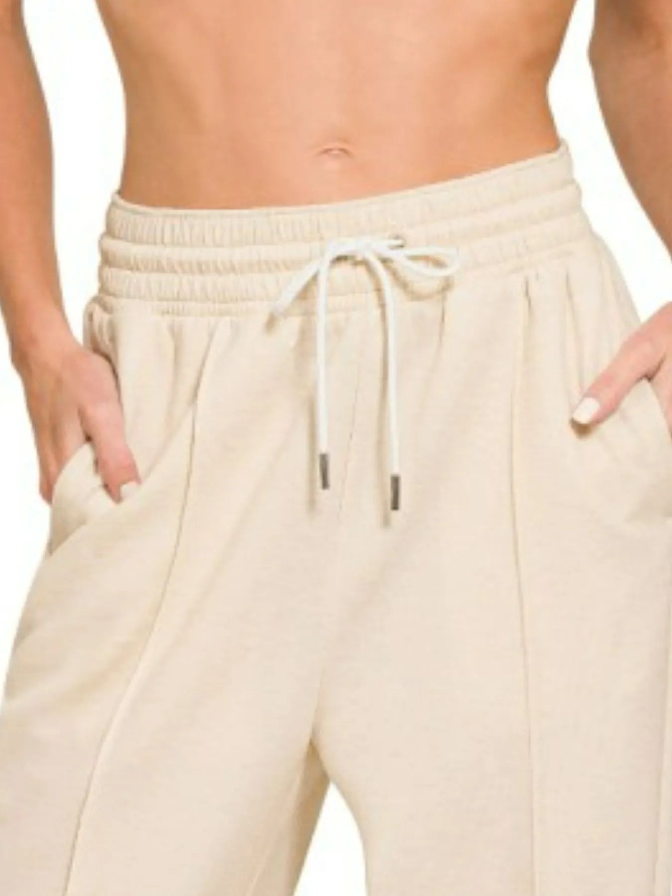 Image of Zenana Drawstring Scuba Sweatpants with Pockets | Queeble.shop