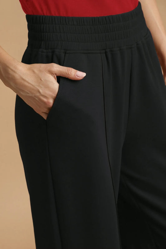 Image of Umgee Drawstring Jogger Pants with Front Seam Detail | Queeble.shop
