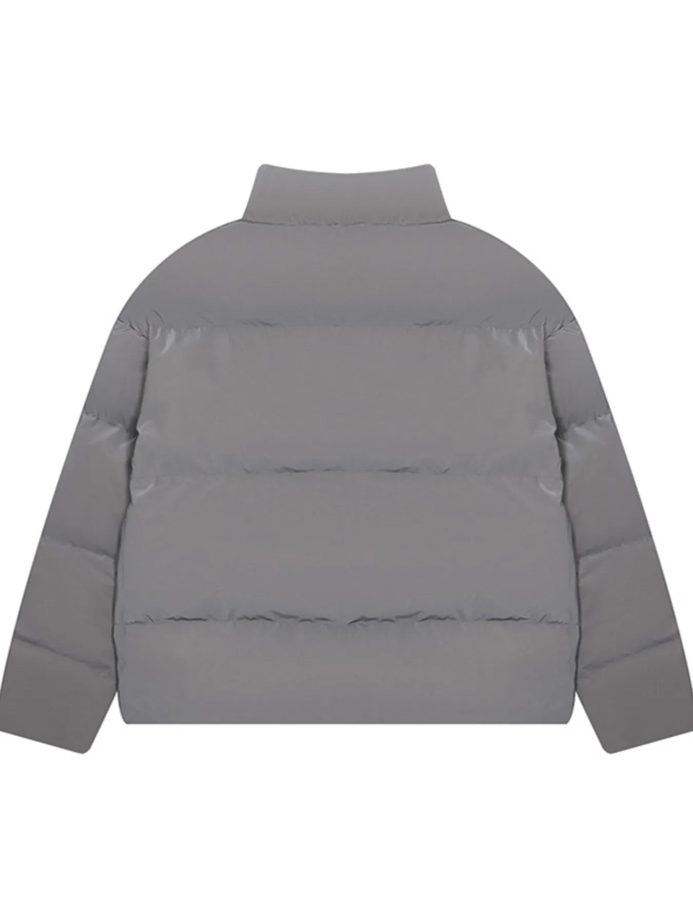 Image of Men's Full Size Quilted Long Sleeve Puffer Jacket Plus Size | Queeble.shop