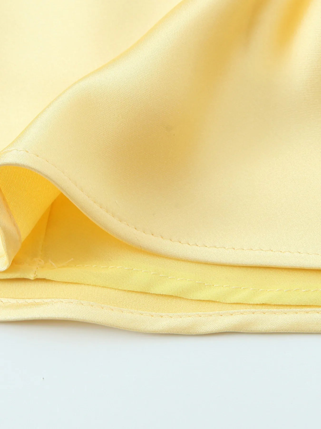 Image of Satin V-Neck Cami Dress | Queeble.shop