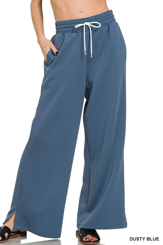 Image of Zenana Scuba Drawstring Pants | Queeble.shop