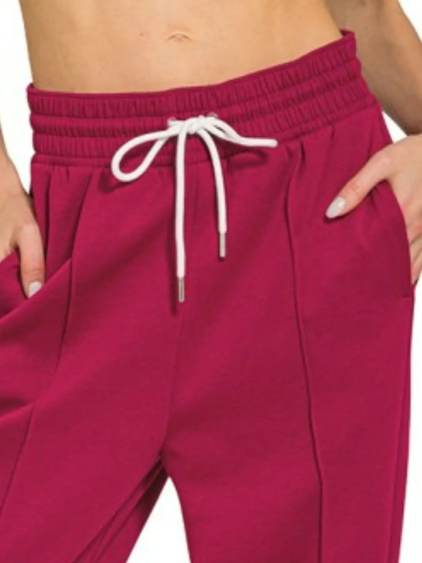Image of Zenana Drawstring Scuba Sweatpants with Pockets | Queeble.shop