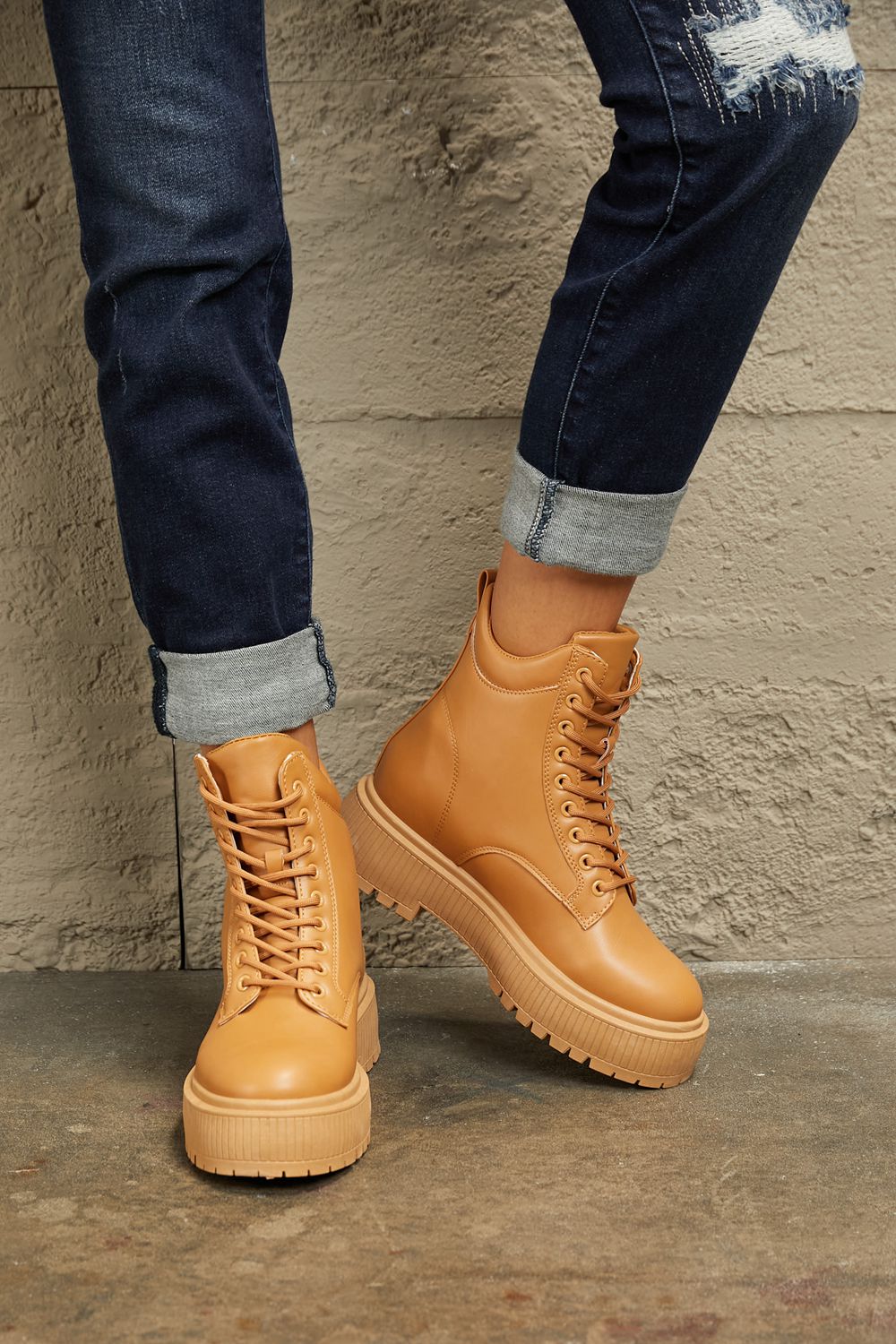 Image of East Lion Corp Platform Combat Boots | Queeble.shop