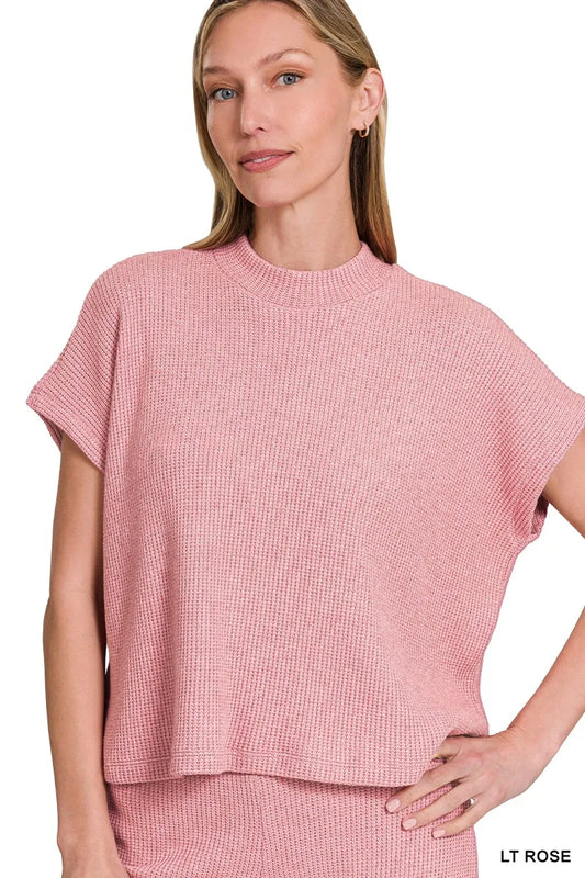 Image of Zenana Sweater Boxy Top & Long Pants Set | Queeble.shop