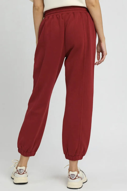 Image of Umgee Fleece Jogger Pants with Drawstring | Queeble.shop