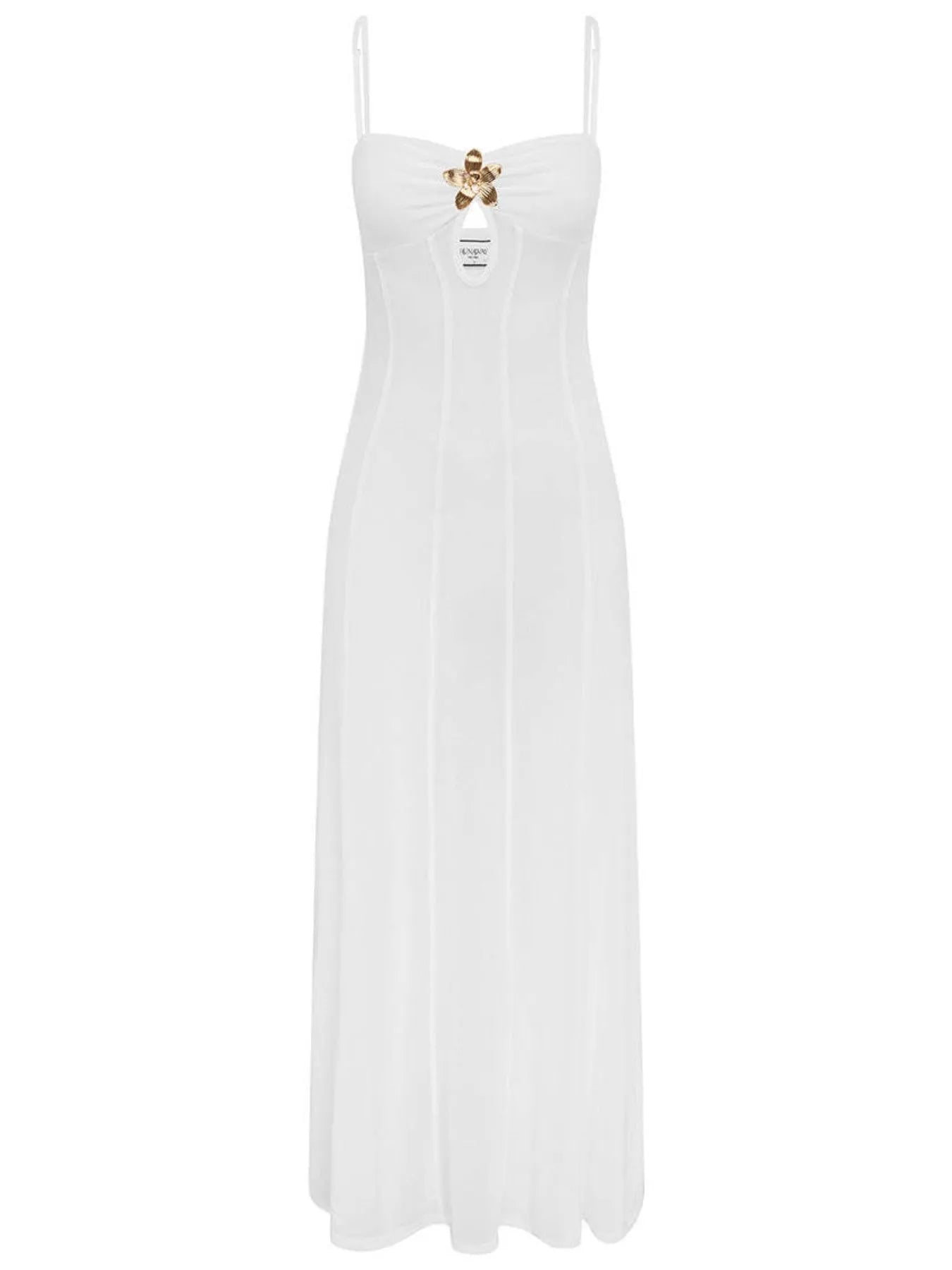 Image of Sweetheart Neck Maxi Cami Dress | Queeble.shop