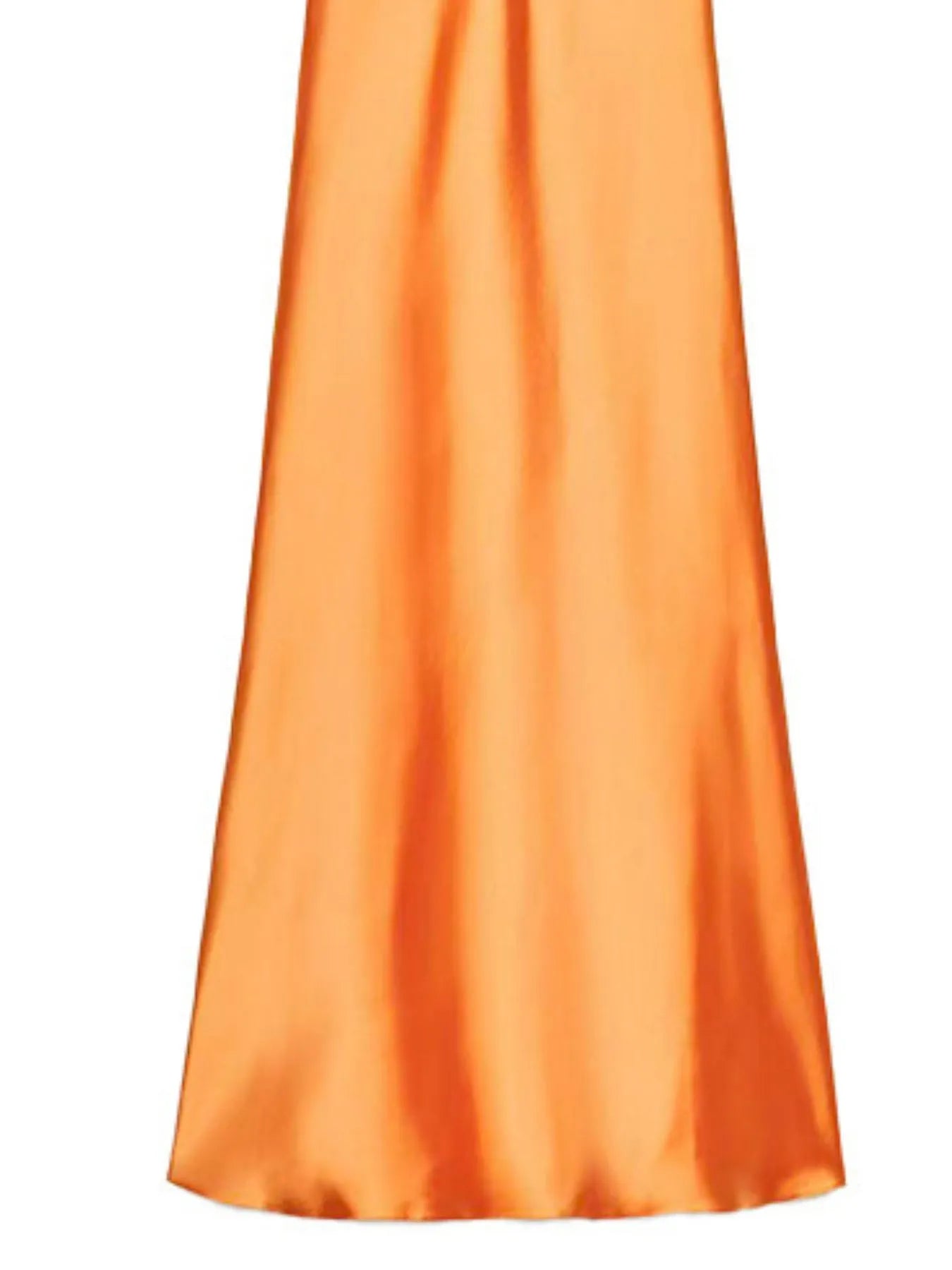 Image of Satin V-Neck Cami Dress | Queeble.shop