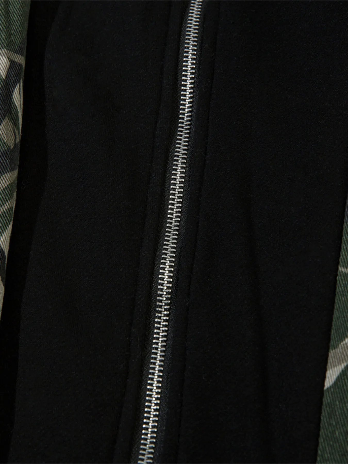Image of Men's Printed Zip Up Long Sleeve Jacket | Queeble.shop