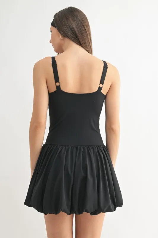 Image of MONO B Bubble Active Mini Dress | Queeble.shop
