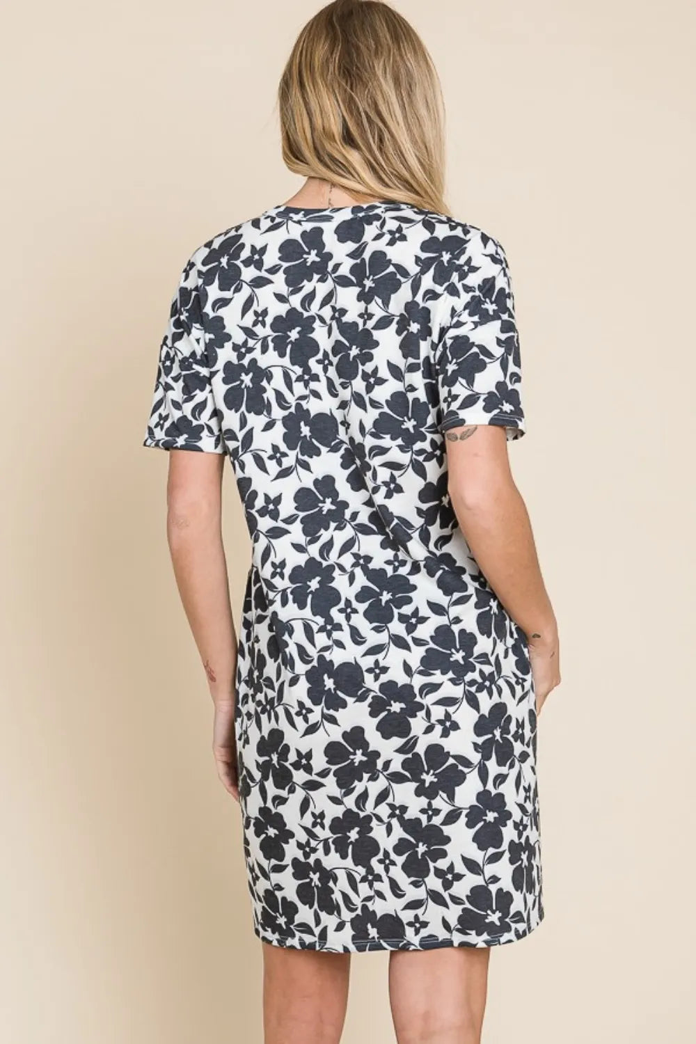 Image of BOMBOM Floral Button Down Mini Dress | Queeble.shop