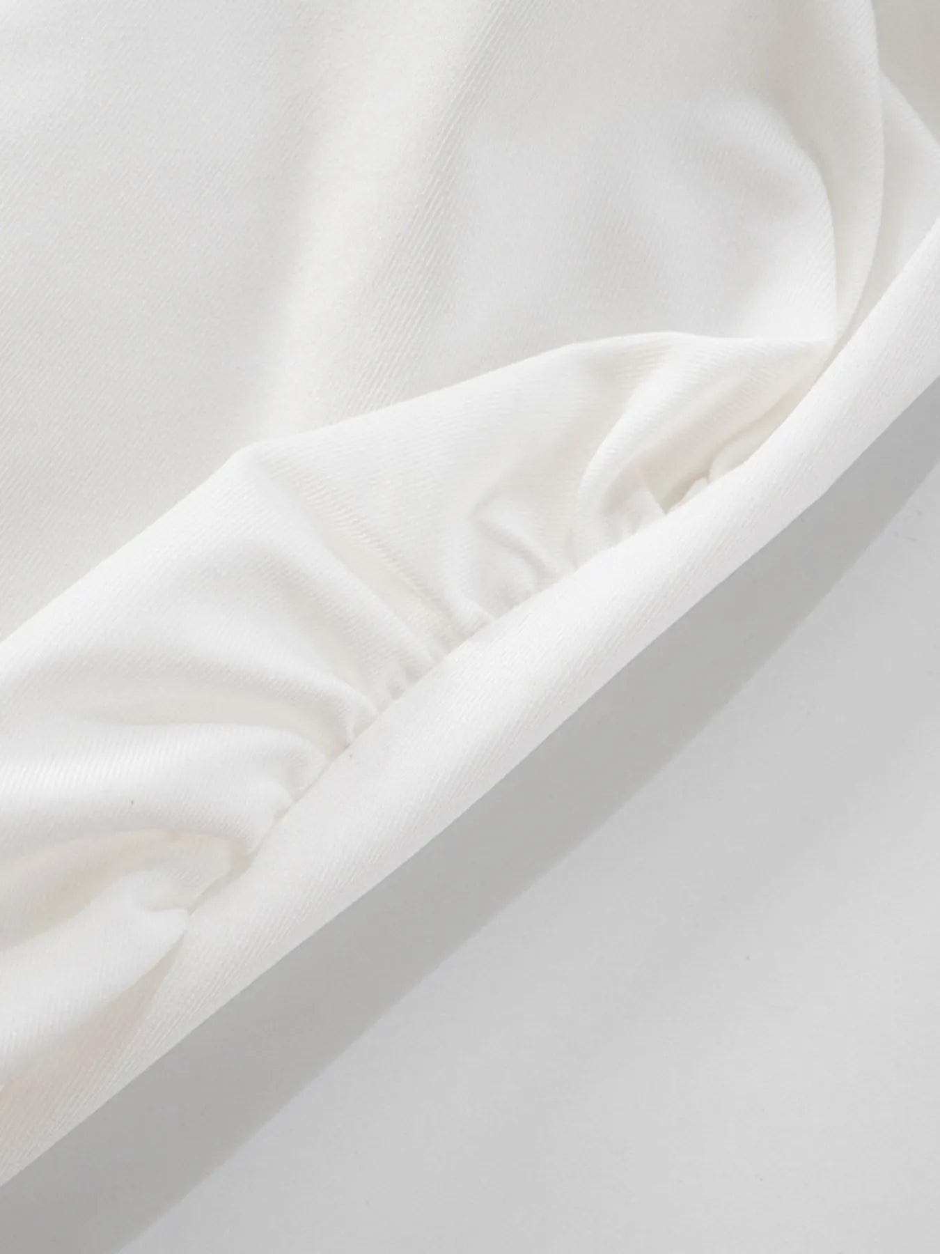 Image of Ruched One-Shoulder Mini Dress | Queeble.shop