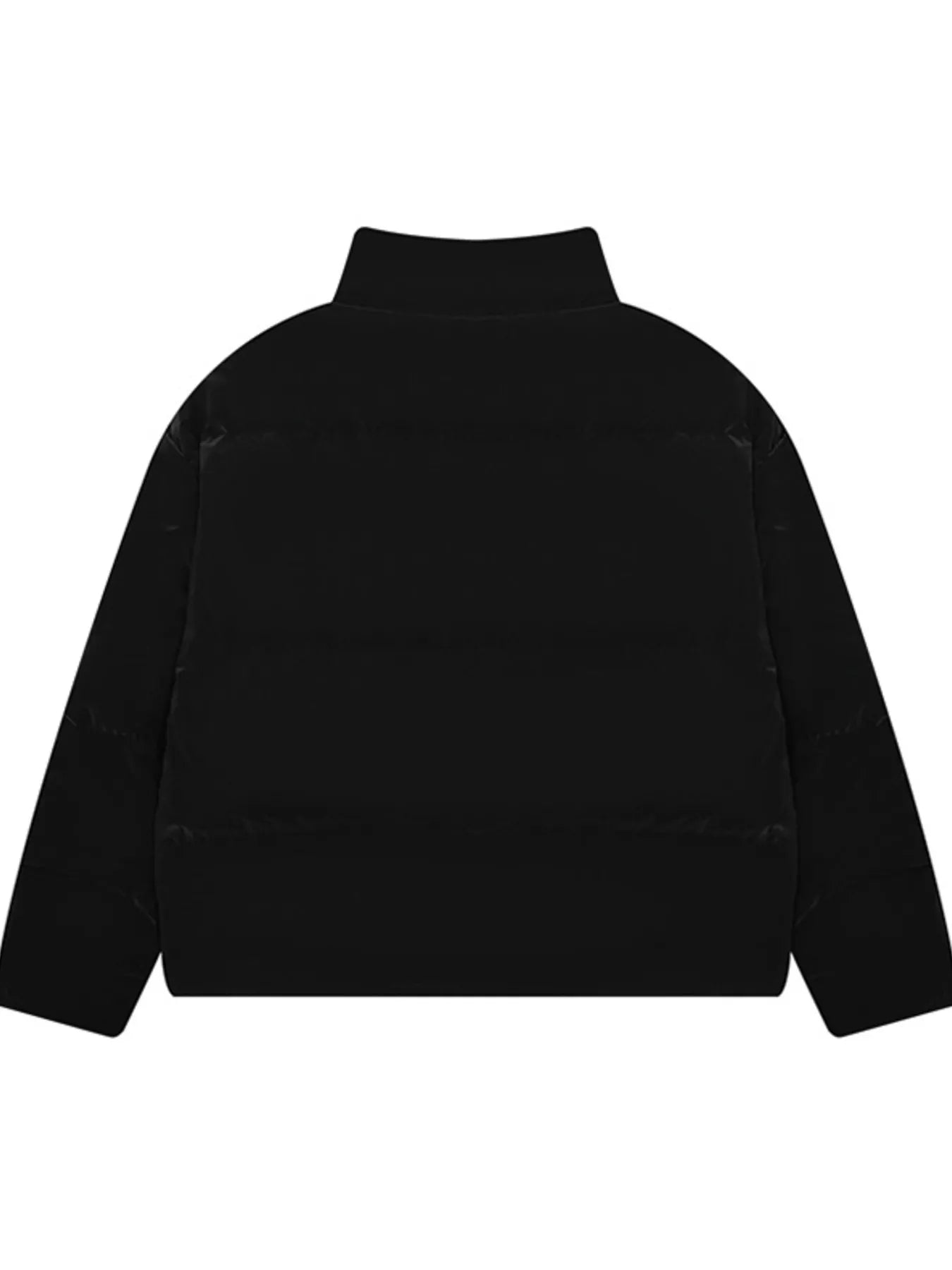 Image of Men's Full Size Quilted Long Sleeve Puffer Jacket Plus Size | Queeble.shop