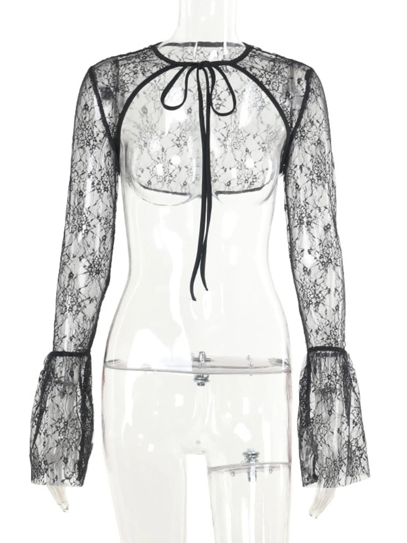 Image of Sweetheart Neck Lace Dress and Cover Up Set | Queeble.shop