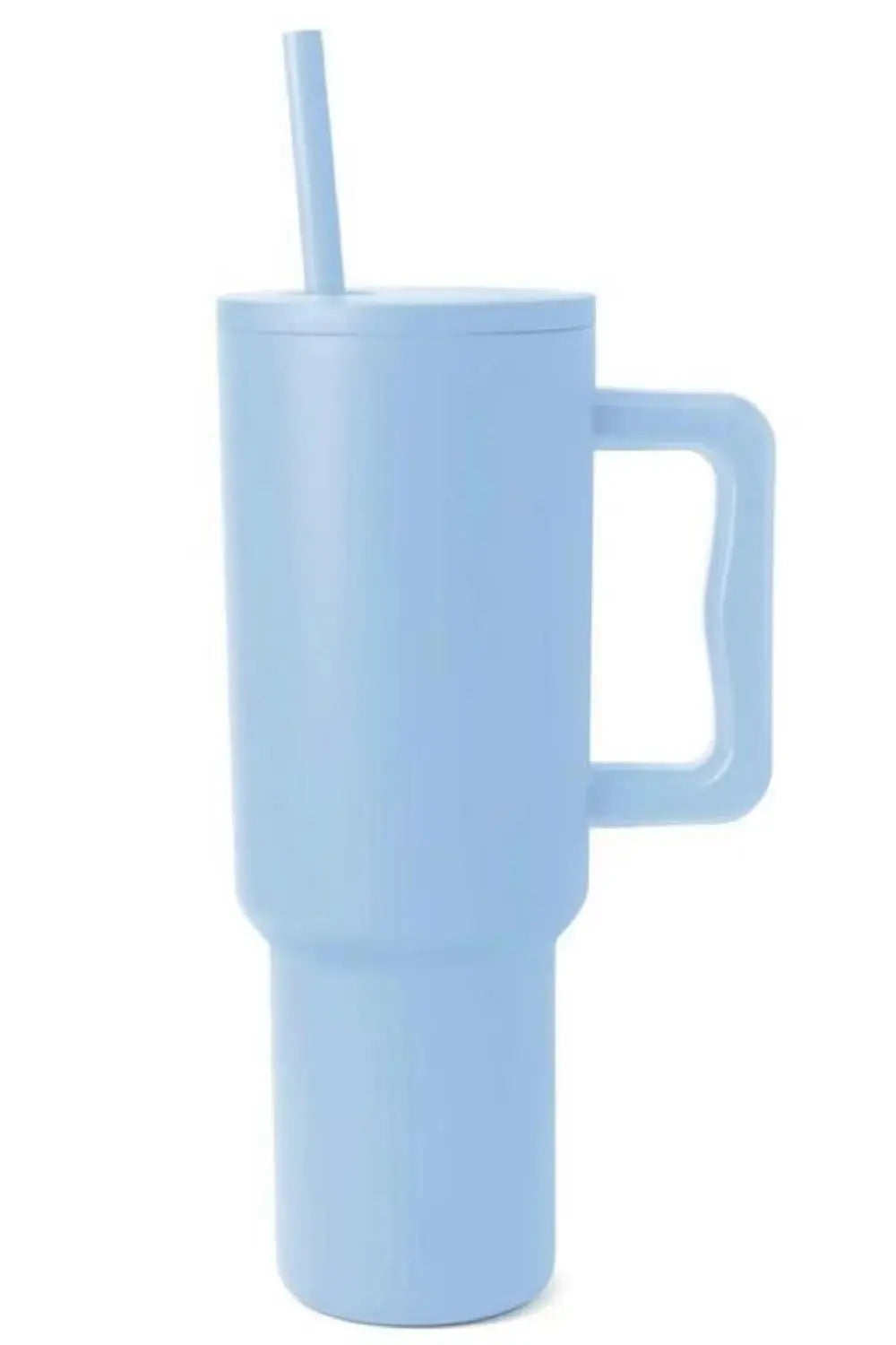 Image of Monochromatic Stainless Steel Tumbler with Matching Straw | Queeble.shop