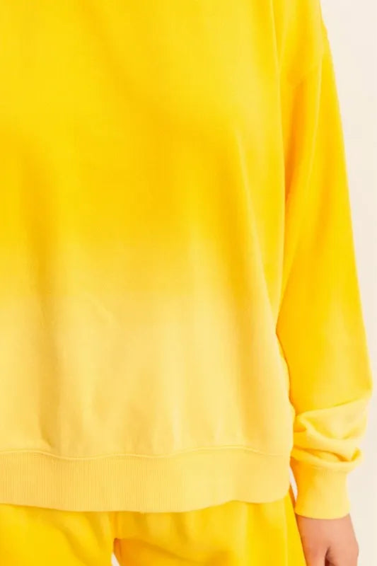 Image of HYFVE Dip Dye Long Sleeve Sweatshirt | Queeble.shop