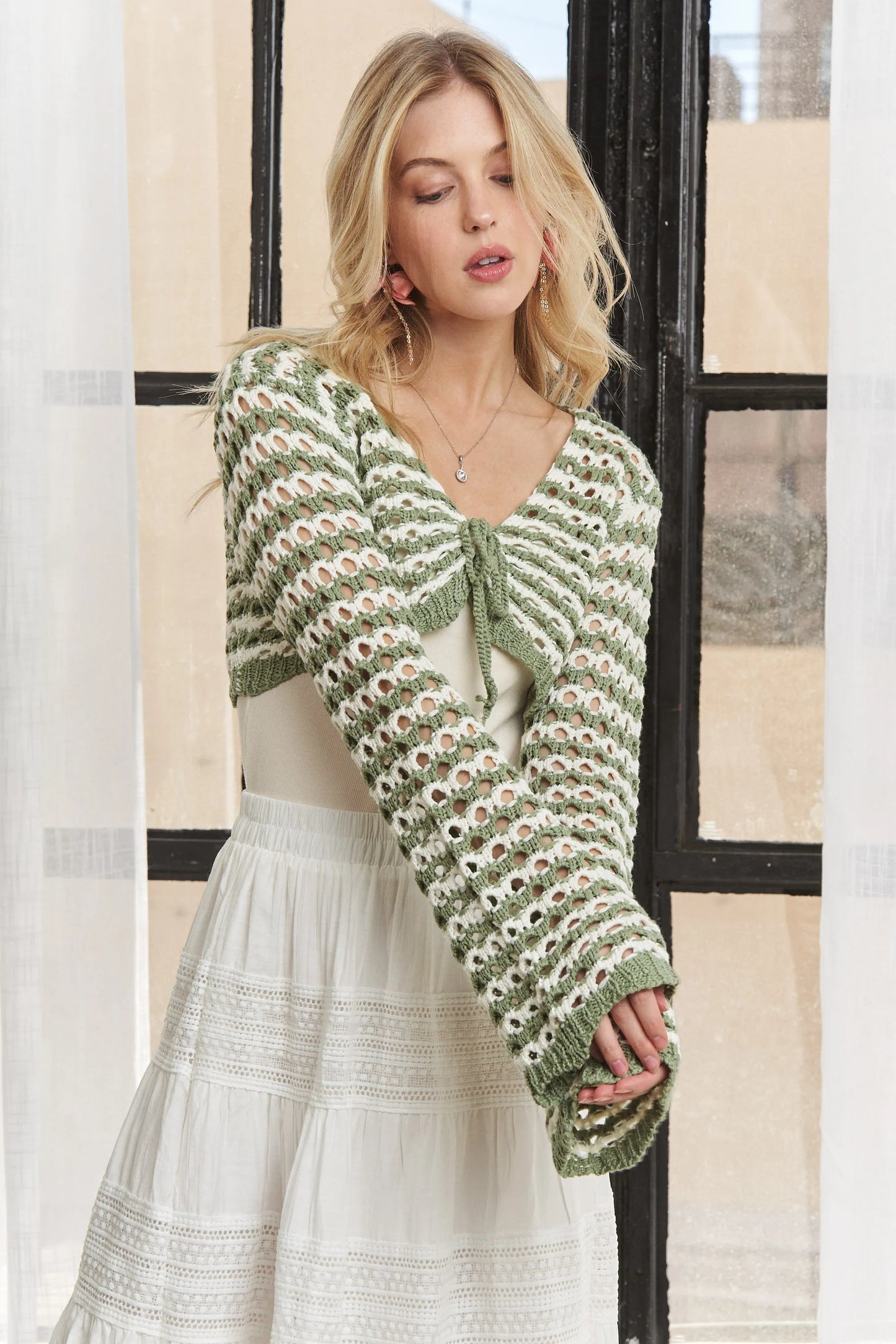 Image of ADORA Long Sleeves Sweater Top | Queeble.shop