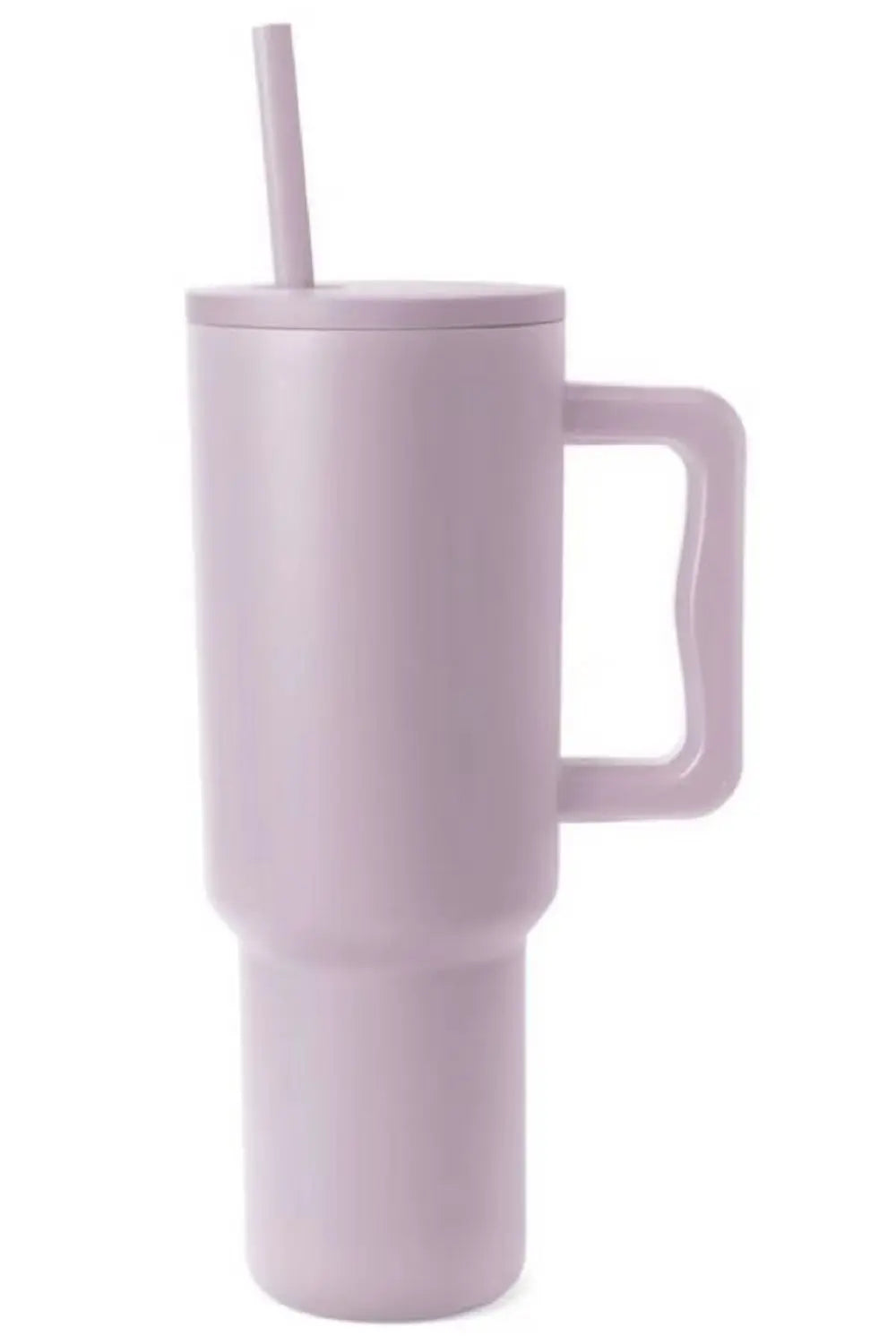 Image of Monochromatic Stainless Steel Tumbler with Matching Straw | Queeble.shop
