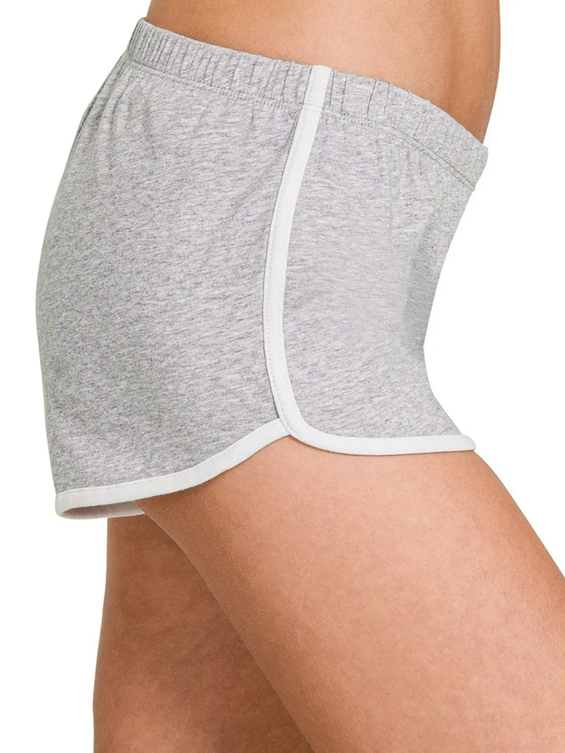 Image of Zenana Elastic Waistband Dolphin Shorts | Queeble.shop