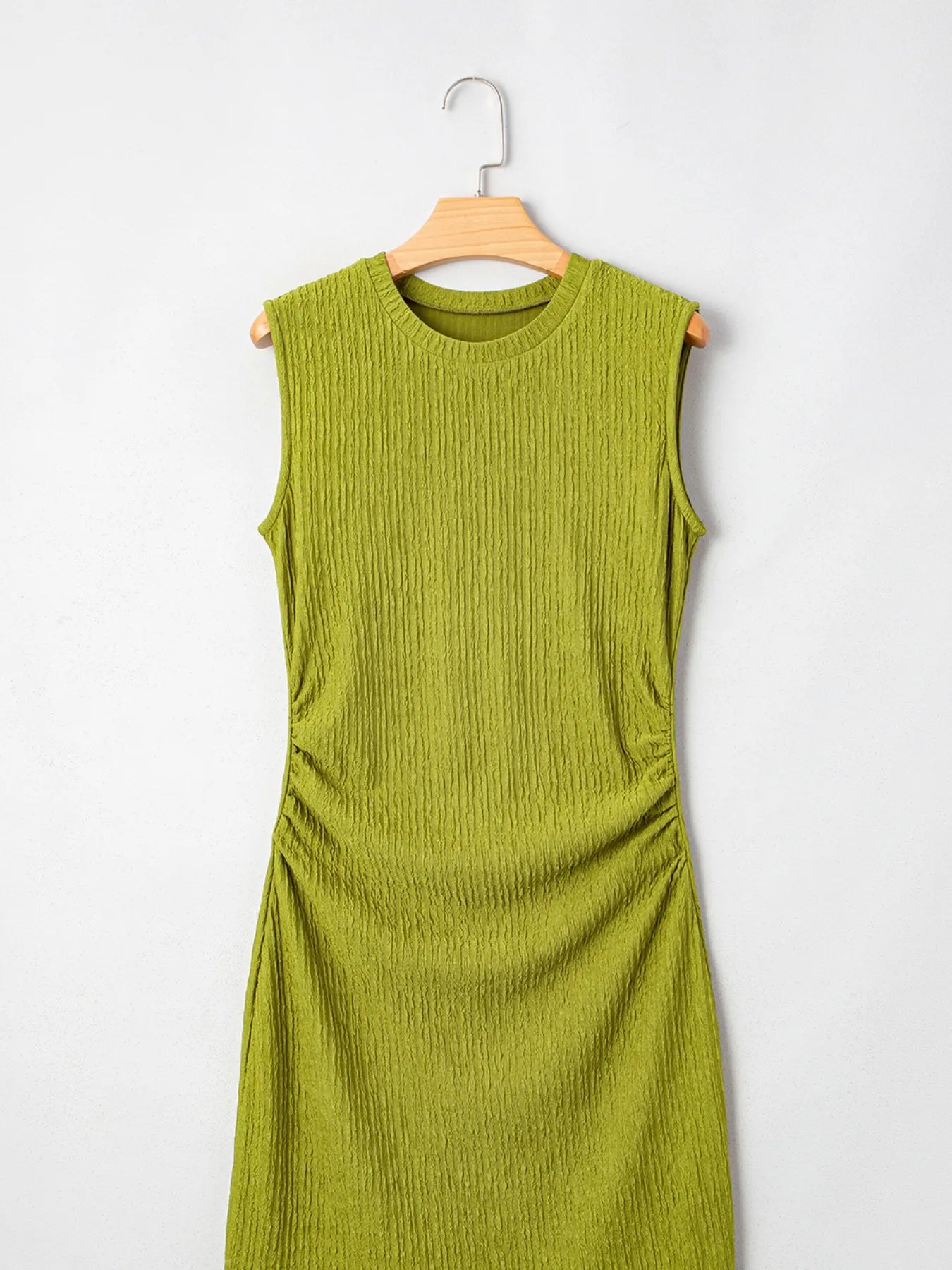 Image of Sleeveless Ribbed Bodycon Dress | Queeble.shop