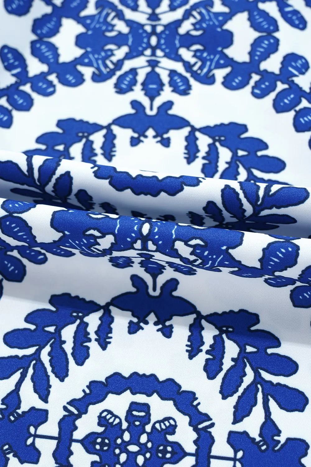Image of Printed Crew Neck Sleeveless Top | Queeble.shop