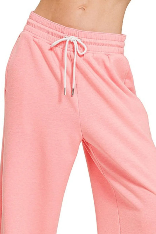Image of Zenana Scuba Drawstring Pants | Queeble.shop