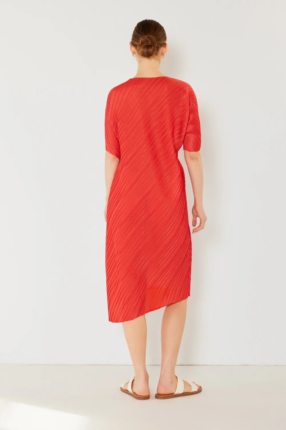 Image of Marina West Swim Pleated Dolman Sleeve Dress | Queeble.shop