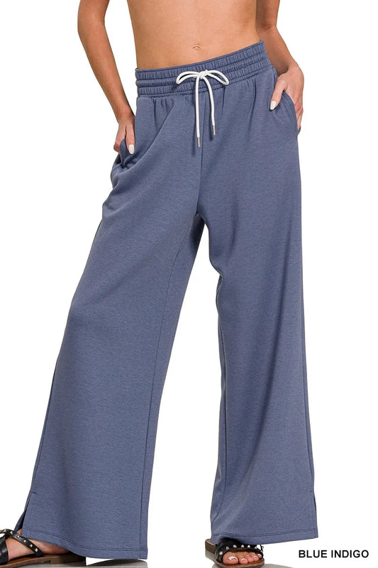 Image of Zenana Scuba Drawstring Pants | Queeble.shop