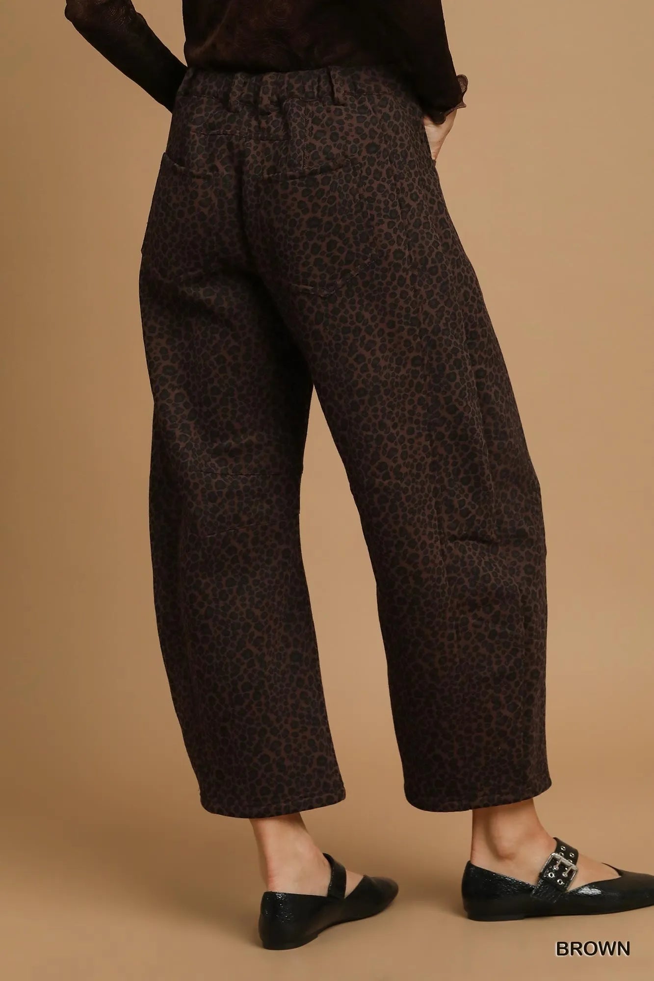 Image of Umgee Leopard Print Wide Leg Pants | Queeble.shop