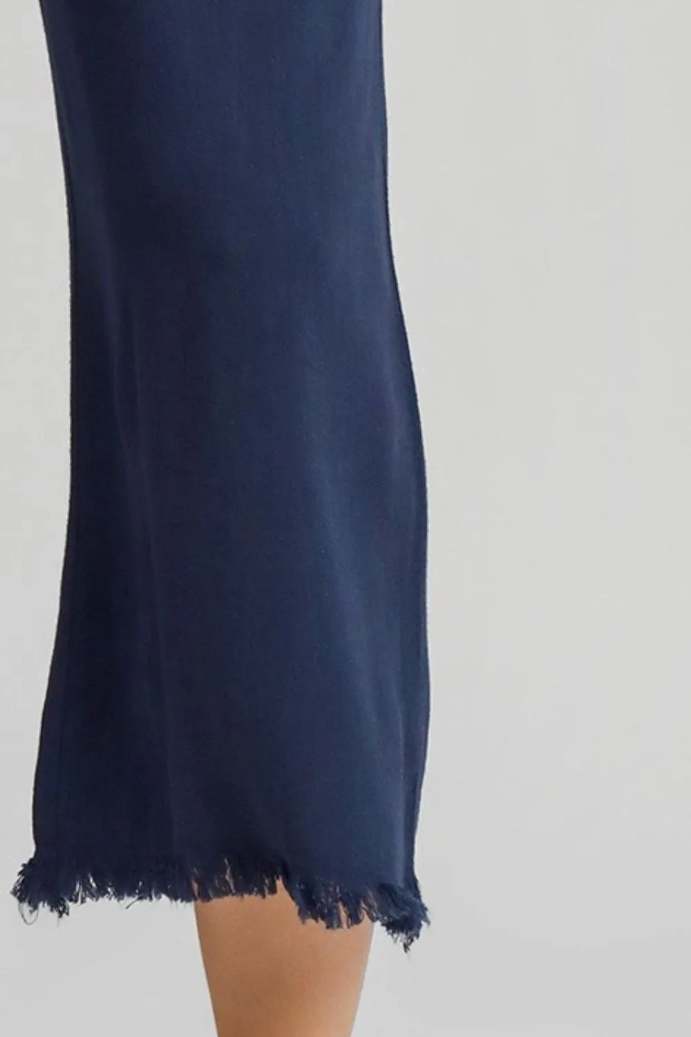 Image of Umgee Full Size Linen Blend Elastic Waistband Wide Leg Pants Plus Size | Queeble.shop