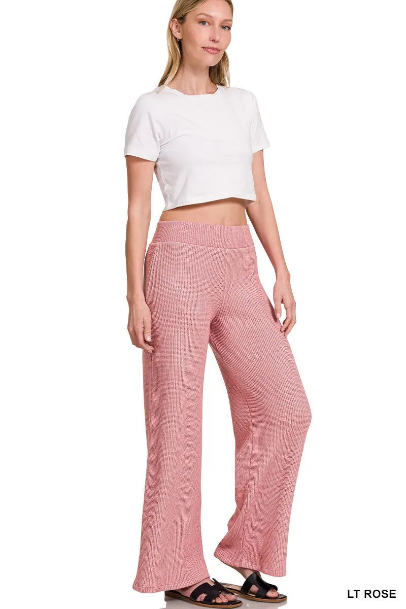 Image of Zenana Sweater Boxy Top & Long Pants Set | Queeble.shop