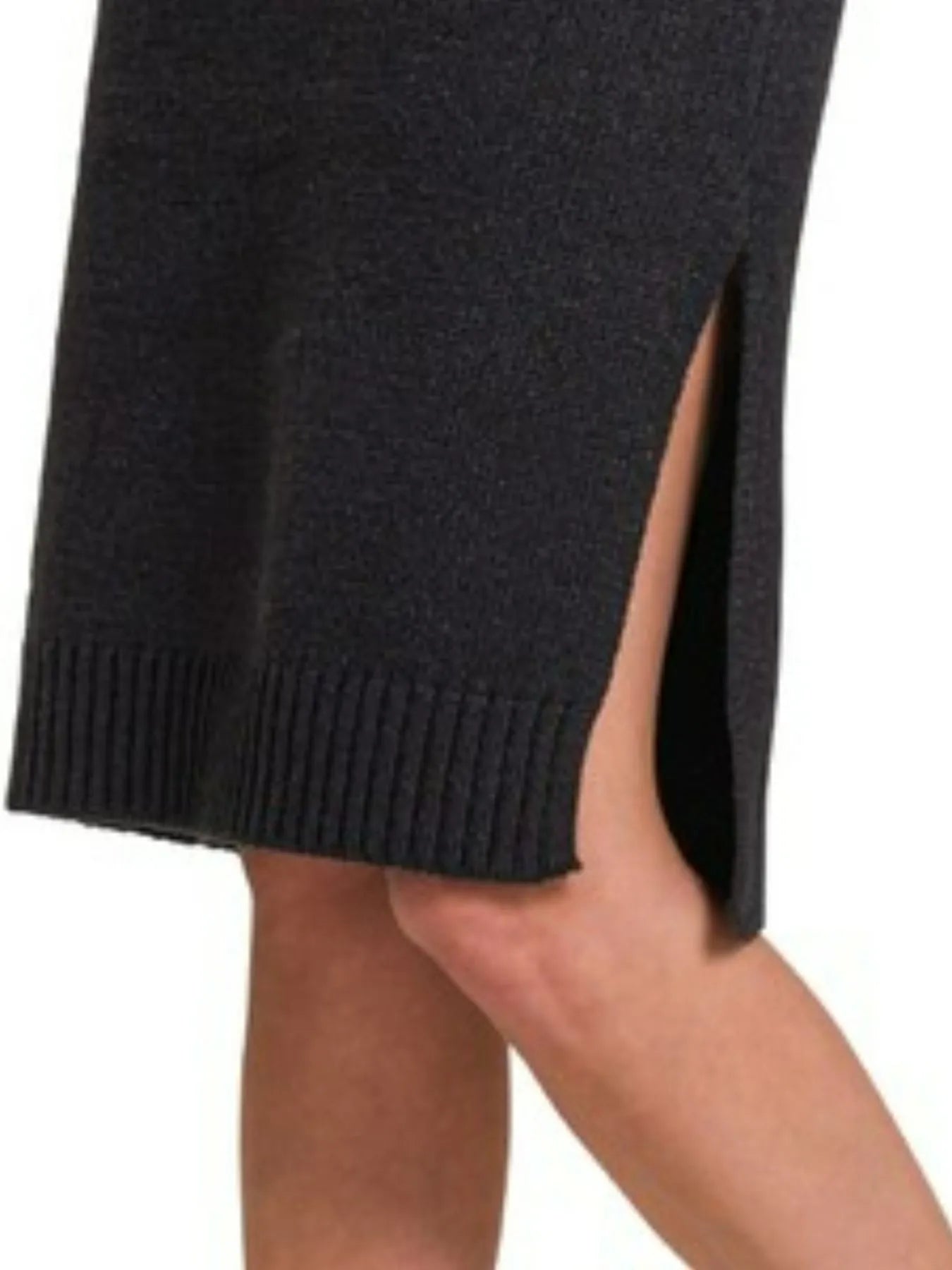 Image of Zenana Turtle Neck Long Sleeve Midi Sweater Dress | Queeble.shop
