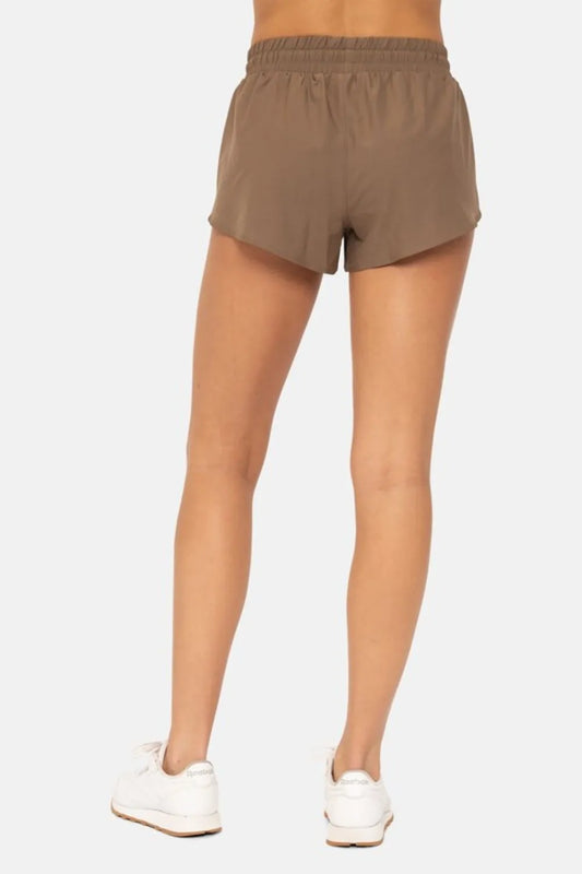 Image of MONO B Drawcord Mini Shorts | Queeble.shop