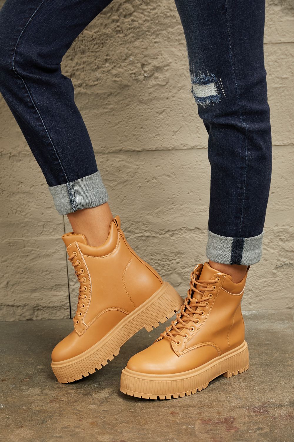 Image of East Lion Corp Platform Combat Boots | Queeble.shop