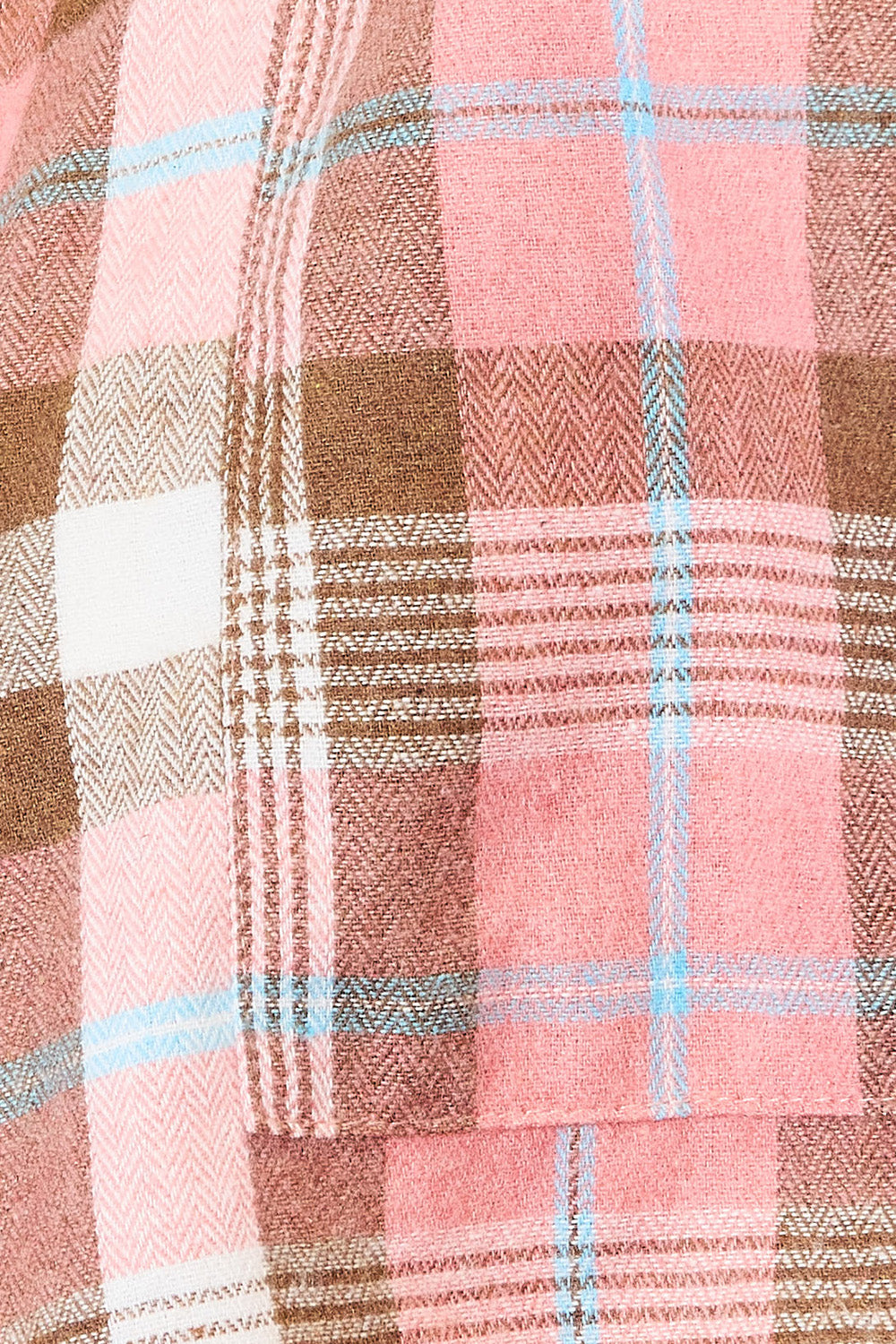 Image of Double Take Plaid Collared Neck Long Sleeve Button-Up Shirt | Queeble.shop