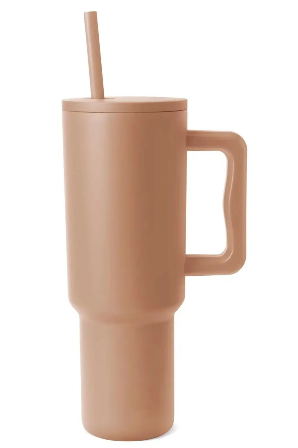 Image of Monochromatic Stainless Steel Tumbler with Matching Straw | Queeble.shop