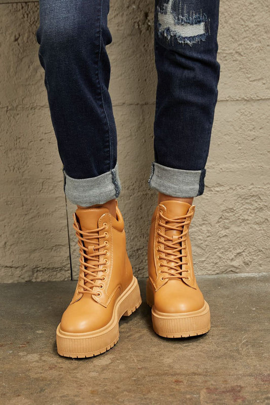 Image of East Lion Corp Platform Combat Boots | Queeble.shop